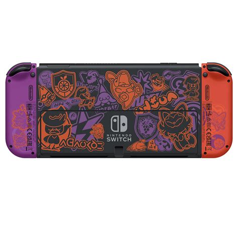 Nintendo Switch Modèle Oled Édition Pokémon Écarlate And Violet My