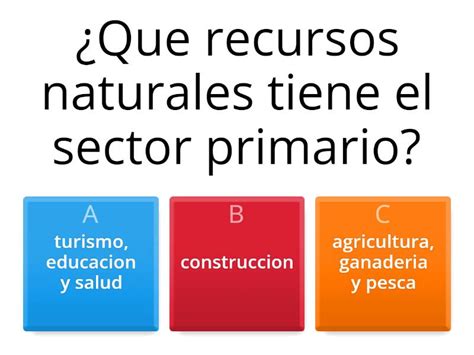 Division De Actividades Economicas En Mexico Quiz