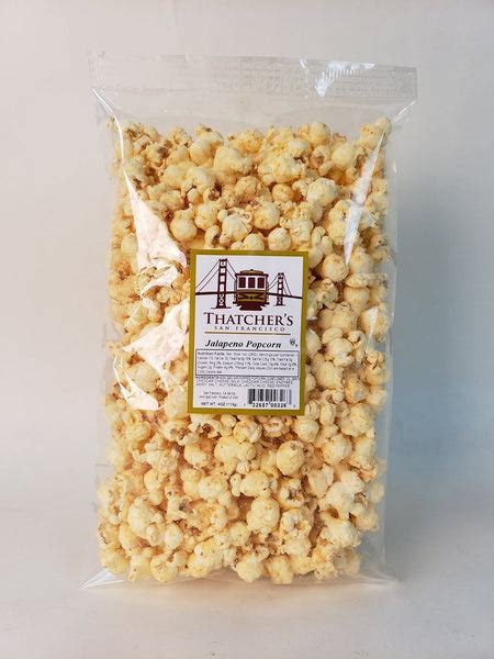 Cheesy Jalapeno Flavor Large Popcorn Bags Thatchers Gourmet Popcorn