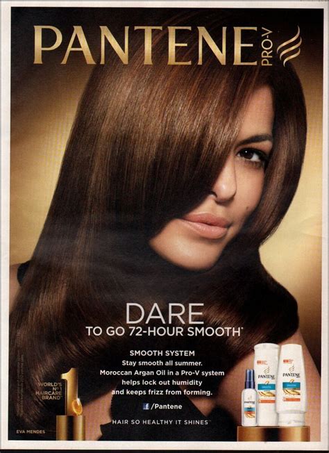 Eva Mendes Hair Color In Pantene Commercial