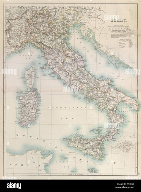 Carte Des Regions D Italie Banque De Photographies Et Dimages Haute