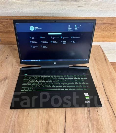 Ноутбук игровой 17.3"HP Pavilion Gaming 17-cd1076ur, 1 000 Гб, 16 гб ...