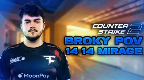 CS2 POV Broky Mirage 14 14 Vs MOUZ CS Asia Championships 2023 YouTube