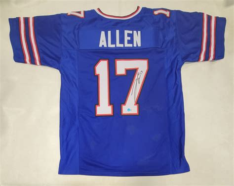 Josh Allen Signed Jersey (Beckett) | Pristine Auction