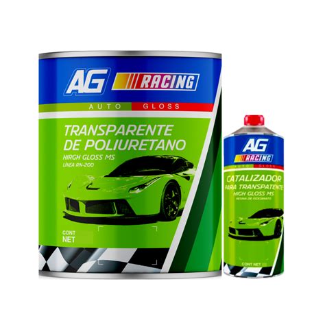 Kit Transparente High Gloss Ms Central De Pinturas Irapuato