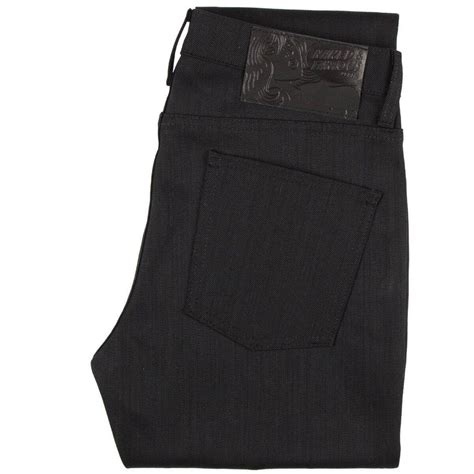 Naked Famous Nwt Naked Famous Super Guy Black Power Stretch Denim