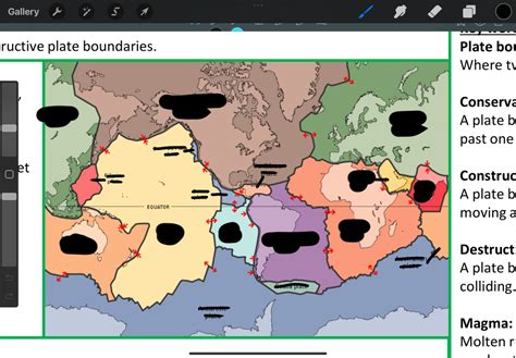 Diagram Of Tectonic Plates Quizlet