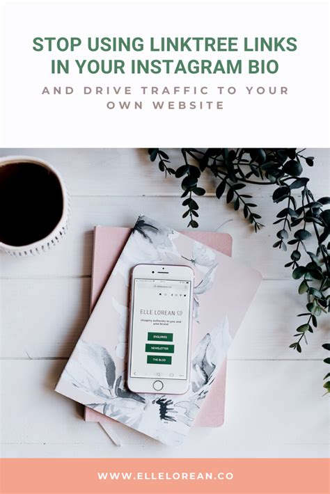 Stop Using Linktree Links In Your Instagram Bio And Drive Traffic To Your Own Website Elle