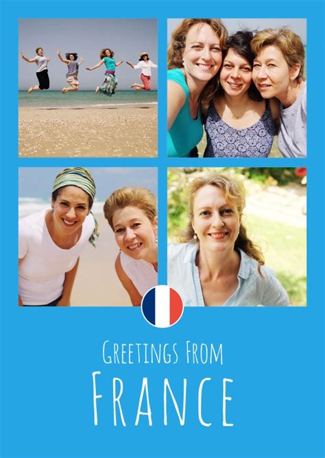 France – quartet | Vacation Cards & Quotes 🗺️🏖️📸 | Send real postcards ...