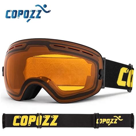 Copozz Lunettes De Ski Professionnelles Double Couche Verres Antibu E