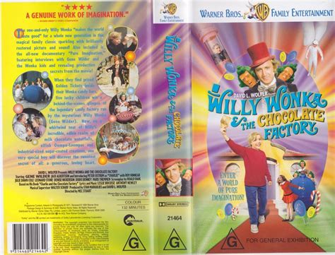 Willy Wonka And The Chocolate Factory 1971 Vhs Gene Wilder Ebay