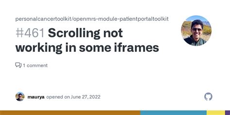 Scrolling Not Working In Some Iframes Issue 461