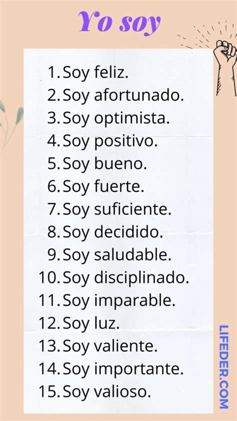 500 Afirmaciones Positivas Para Tener Felicidad