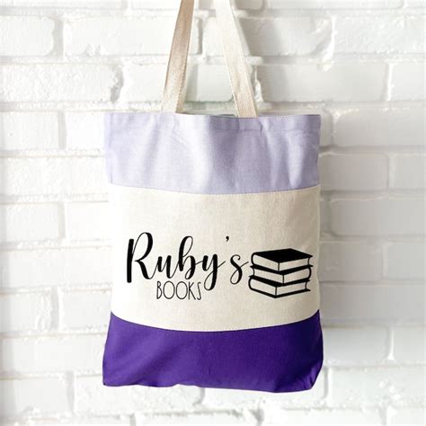 Book Worm Tote Bag Etsy