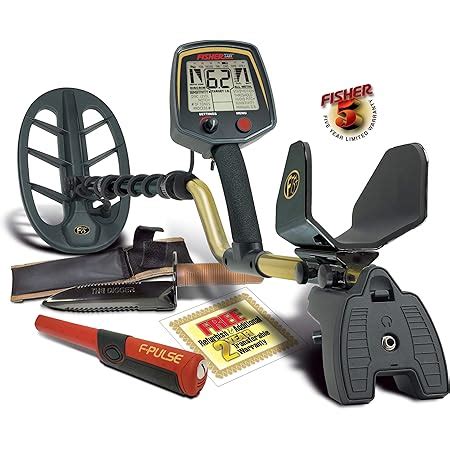 Amazon Fisher Labs F75 Metal Detector Bundle Package Gold