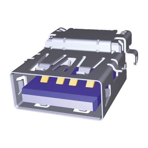 Molex 48397-0003 Type A USB Connector, Female, Version 3.0, Price from ...