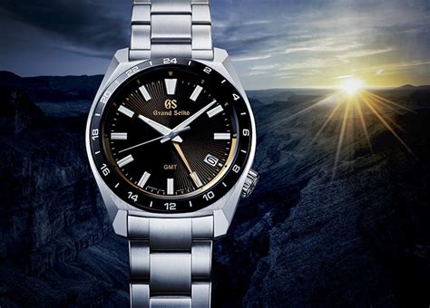 A Grand Seiko Quartz Gmt Watch Celebrates The 140th Anniversary Of The