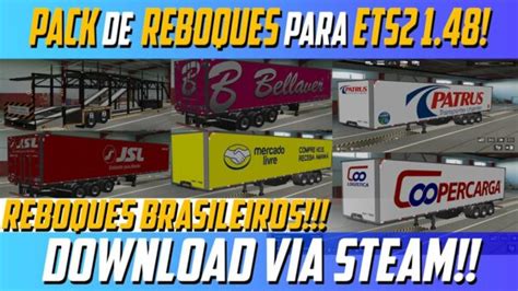 Pack De Reboques Brasileiros Mod Ets2 1 48 Dalenha Mods