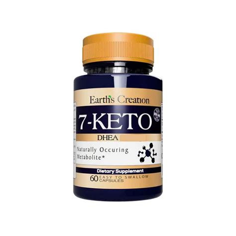 7-Keto DHEA 50mg 60 Cápsulas - Earth´s Creation - BH Suplementos