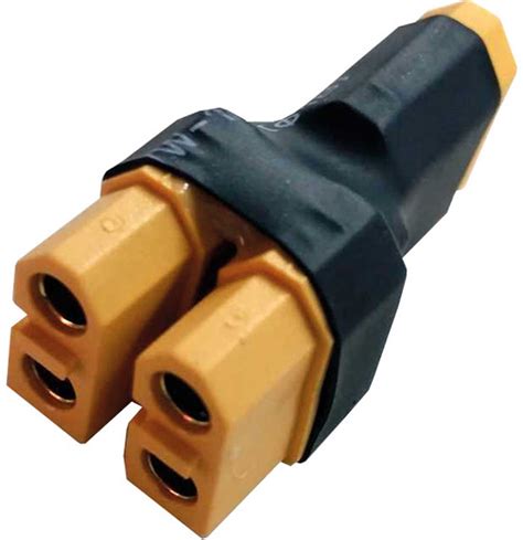 Robbe Modellsport ADAPTER XT 60 PARALLEL STECKER AUF 2 BUCHSEN 1STK