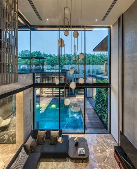 Pool House, Modern Architectural Marvel by DADA Partners