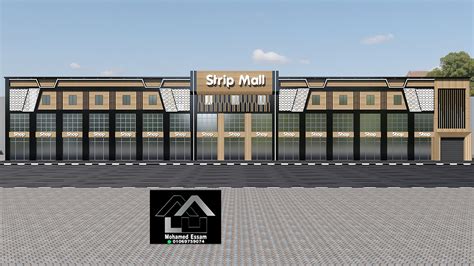 Strip Mall Facade Design :: Behance