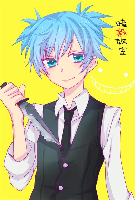 Фото Shiota Nagisa с кинжалом из аниме Класс убийц / Assassination ...