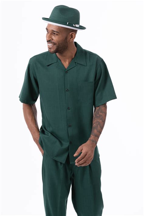 Montique 696 Mens Walking Suits Emerald Abby Fashions