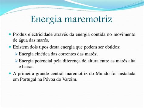 Vantagens E Desvantagens Da Energia Maremotriz - FDPLEARN