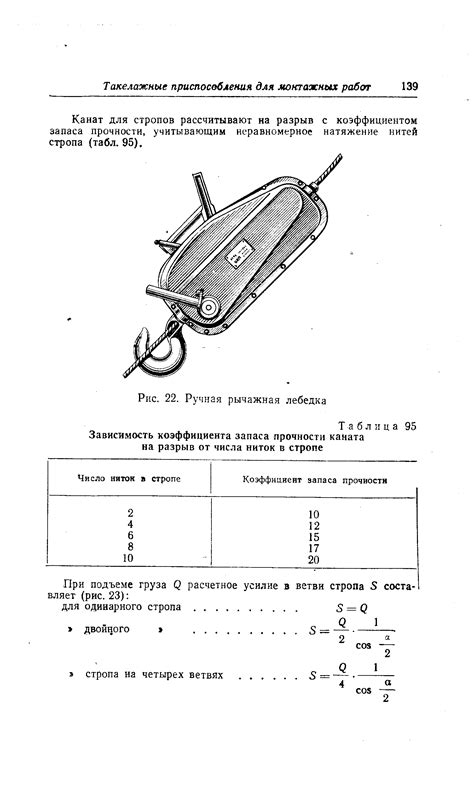 Лебедки ручные рычажные - Энциклопедия по машиностроению XXL