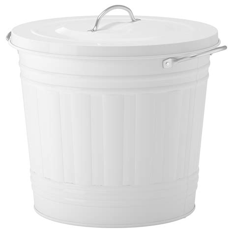 KNODD Bin With Lid White 16 L IKEA Indonesia