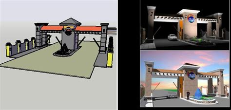 Garita Para Urbanizacion En DWG 8 68 MB Librería CAD