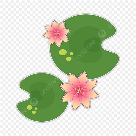 Clipart Of A Lily Pad