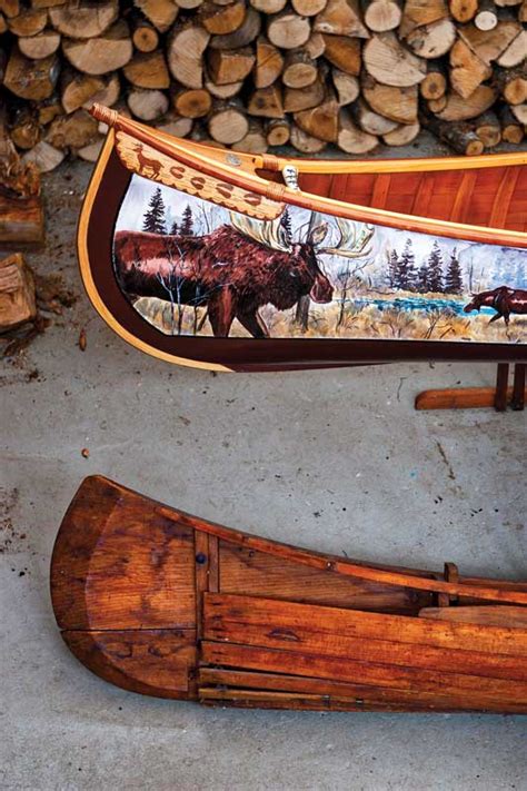 Two Traditional Canoe Builders Maine Boats Homes And Harbors