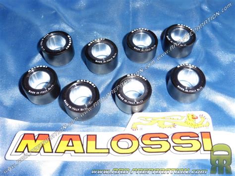 Juego de 8 ruedas MALOSSI de Ø25X15 9mm a elegir para variador MULTIVAR