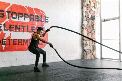 Top 12 Battle Rope Exercises With A Full Workout Plan