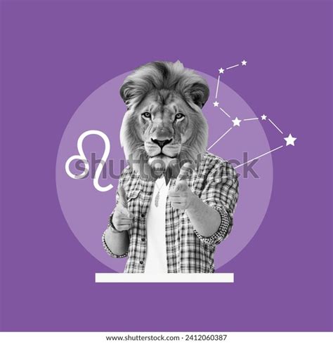 Leo Astrological Sign Leo Boy Man Stock Photo 2412060387 Shutterstock