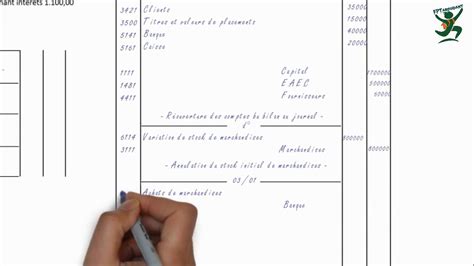 Comptabilité générale Darija Le bilan et le Journal Exercice 3