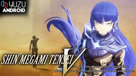 Shin Megami Tensei V Yuzu Android NCE GitHub V251 Gameplay Test