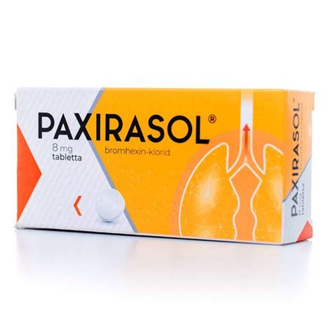 PAXIRASOL 8 mg tabletta 40 db Medicinanet hu gyógyszertári