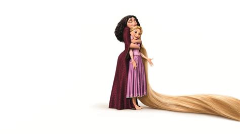 mother gothel and rapunzel-Disney film-Tangled 2010 animated wallpaper Preview | 10wallpaper.com