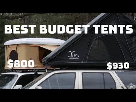 The Best New Budget Rooftop Tents YouTube