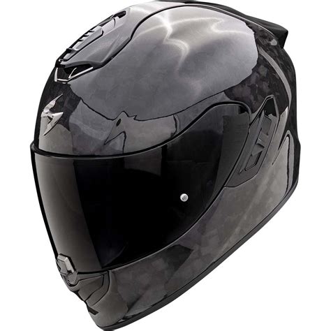 Casque Exo 1400 Evo II Carbon Air Onyx Scorpion Moto Dafy Moto