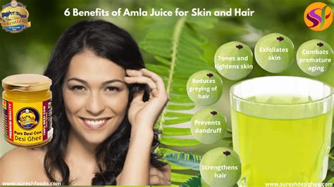 Amla Juice Benefits For Skin And Hair Sureshfoods