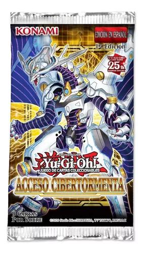 Yugi Oh Acceso Cibertormenta Original Español Caja Cuotas sin