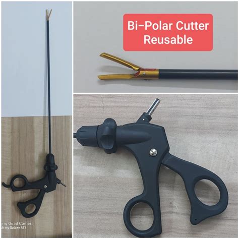 Black Plastic Handle Vessel Sealer Cutter Bipolar Forceps Mm At Rs