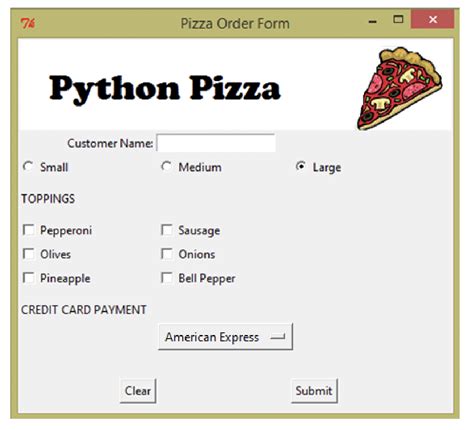 Solved Python Gui Demo Objectives Gui Programm Solutioninn