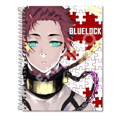 Caderno Blue Lock - Coleção caderno anime blue lock | Shopee Brasil