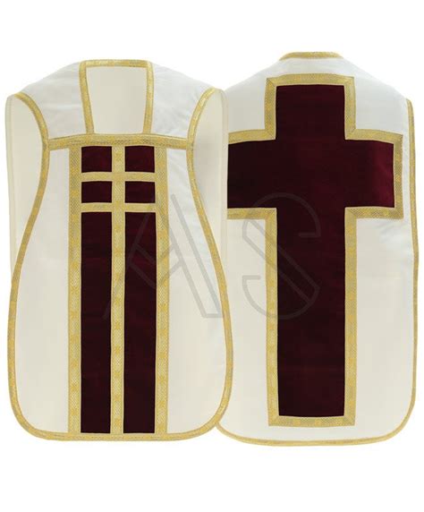 Chasuble Romaine R Akc Cr Me Rouge Tous Les Produits Chasubles