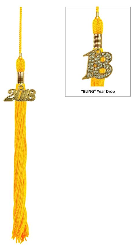 Gold Graduation Tassel - Custom Graduation Gowns for Universities/High ...